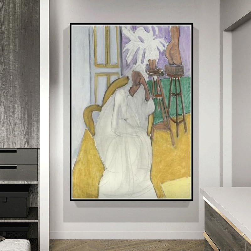 アンリ ダンティ 絵画 油絵 アンリダンディ【マンドリンを持つ道化師】油彩 裏書きあり